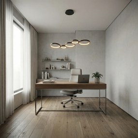 ВИСЯЩА ТАВАННА ЛАМПА APP1923-CP BLACK