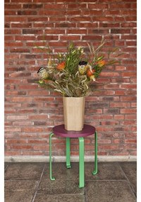 Бежова керамична ваза (височина 30 cm) Sapo – Hübsch