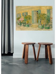 Живопис - репродукция 90x60 cm Exterior of a Restaurant in Asnières, Vincent van Gogh - Fedkolor