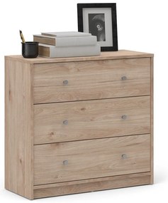 Комод с дъбов декор , 72 x 68 cm May - Tvilum