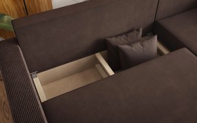 Разтегателен ъглов диван Финикс