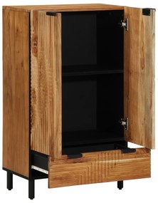 Sonata H Висок шкаф 60x33x100 см Масивно дърво акация