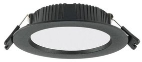 Immax NEO 07296L - LED димируемо вградено осветително тяло DOWN LED/12W/230V Wi‑Fi Ø 12 см черно