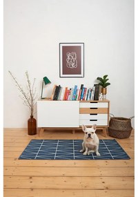 Син външен килим Casseto, 160 x 230 cm Nicol - Universal