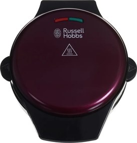 Втора ръка: Гофретник 3в1 Russell Hobbs Fiesta 24620-56, 900w, Незалепващи плочи, Самозаключващ се капак, Бордо/черен