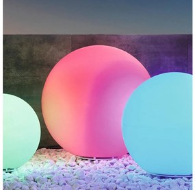 Eglo 98108 - LED RGBW външна лампа MONTEROLO-C 1xLED/9W/230V IP65 Ø600