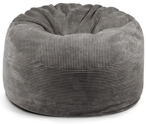 Пуф от рипсено кадифе в тухлен цвят Om 110 – SLOWDOWN