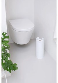 Стойка за резервна тоалетна хартия Brabantia ReNew 1003470, Тройна, Устойчива на корозия, Бял