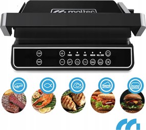 Електрическа контактна скара SM5000W-PRO с LED дисплей - 2500 W