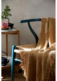 Бежова покривка за двойно легло 240x260 cm Reloved - JUNA