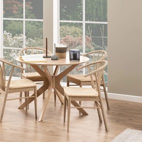 Кръгла маса за хранене ø 105 cm Duncan - Actona