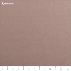 Кафяво-бежов кадифен диван 230 cm Magic - Scandic