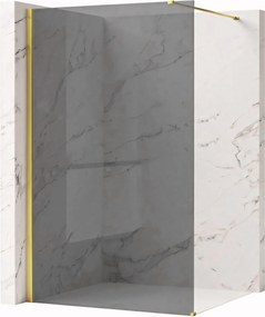 Параван за душ Rea Flexi Grey / Gold 110