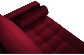 Диван от червено кадифе , 174 cm Santo - Milo Casa