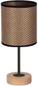 Spot-Light 7017401011553 - Настолна лампа BENITA 1xE27/60W/230V, цвят дъб