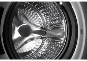 Пералня с предно зареждане Tesla WF91480TS, 1900W, 9 кг, 60 л, 14 програми, 1400 об/мин, Клас A, Steam Care, LED, Сребрист