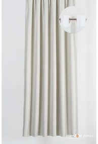 Бежова завеса 140x260 cm Teorema - Mendola Fabrics