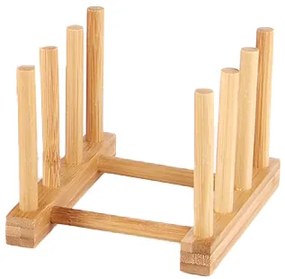 Horecano - Бамбукова стойка за чинии (HC-93803)