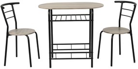 Комплект за хранене Travis-Естествен дървесен