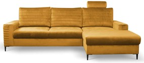 Ъглов диван Consuegra-Горчица