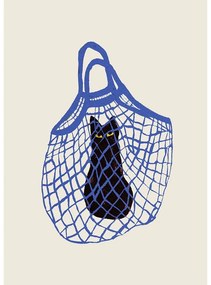Постер 30x40 cm The Cat’s In The Bag – Chloe Purpero Johnson – The Poster Club
