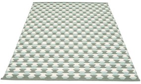 Зелен и тюркоазен килим за открито и закрито 180x275 cm Dana Army – Pappelina