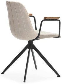 Бежови трапезни столове в комплект от 2 бр. Tali – Marckeric