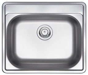 Deante ZYU_0103 - Кухненска мивка SOUL 50x60 см сатен