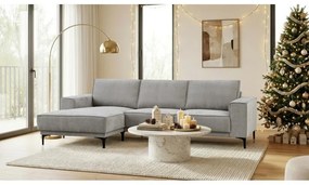 Сив ъглов диван (ляв ъгъл) Copenhagen – Scandic