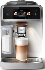 Кафеавтомат Philips Café Aromis 8000 EP8757/20, 1500W, 15 bar, 1.5 л, 54 напитки, LatteGo Pro, SilentBrew, BrewExtract, Quiet Mark, Тъчскрийн, HomeID, Сив