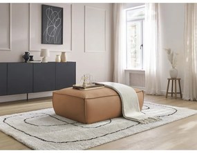 Кафява табуретка от изкуствена кожа Boheme – Bobochic Paris