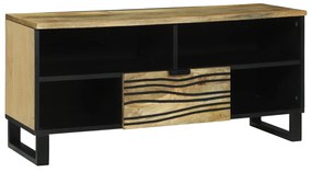 Sonata H ТВ шкаф 100x33.5x46 см от масивно мангово дърво