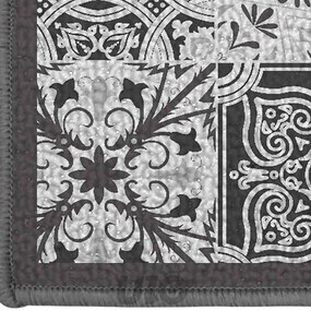 Сив килим подходящ за пране 50x80 cm Persane – douceur d'intérieur