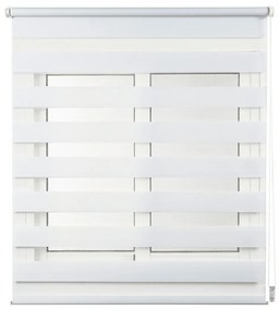 Ролетни щори Stor Planet Clip&amp;Fix Night&amp;Day Бял (75 x 180 cm)