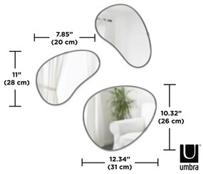 Стенно огледало 31x25 cm Hubba - Umbra