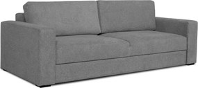 Сив разтегателен диван 238 см Resmo - Scandic