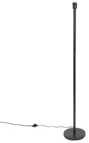 Модерна подова лампа черна без абажур 149 см - Simplo