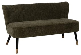 Зелен шенилов диван 134 cm Glam – Ixia