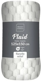 Кремаво одеяло от микрофланела 125x150 cm Mini Frosty – douceur d'intérieur