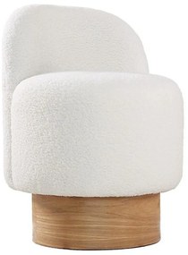 Детско кресло RIKI 40×47 см бяло