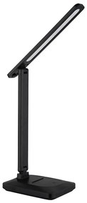 Globo 58481S - LED настолна лампа LORNA, 3W, 5V, 1800 mAh, черна