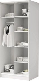 Гардероб Bono II 2-врати-Leuko-Mauro