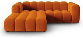 Оранжев ъглов диван (ляв ъгъл) Lupine – Micadoni Home