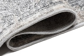 Дизайнерски модерен килим с шарка в кафяви нюанси  Ширина: 60 ​​см | Дължина: 100 см