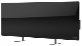 Разопакован: Електрически конвектор AENO AGH0002S, 700W, 30 м2, Мобилно приложение, Ултратънък, Wi-Fi, Черен