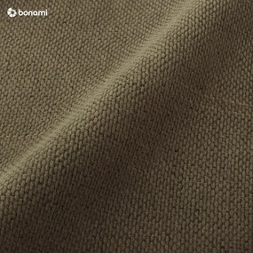 Тъмнозелено тапицирано двойно легло с място за съхранение с решетка 180x200 cm Jagna - Bobochic Paris