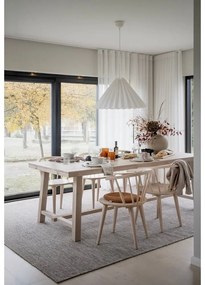 Матова лакирана дъбова маса за хранене , 220 x 95 cm Brooklyn - Rowico