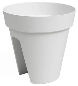 Сандък за цветя за парапети от рециклирана пластмаса ø 30 cm Capri – Artevasi