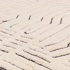 Кремав килим 120x170 cm Valley - Asiatic Carpets