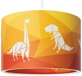 Висяща таванна лампа Elobra Dinopoly-Portokali